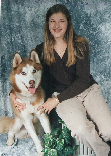 Christmas time 1998 with Yukon