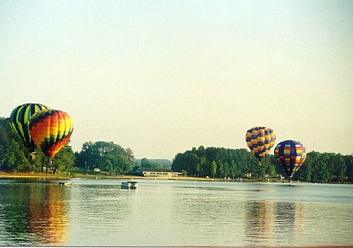 June took this at the Lake Gaston Hot Air Balloon Classic night glow, May 22, 1999